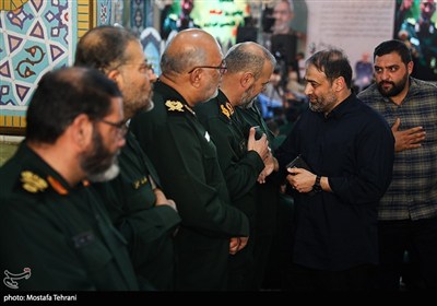  مراسم چهلمین روز شهادت سردار غیب پرور