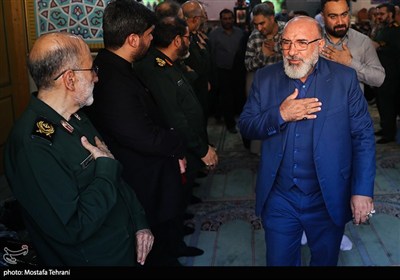  مراسم چهلمین روز شهادت سردار غیب پرور