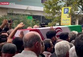 وداع با اسطوره کشتی جهان/ پیکر امامعلی حبیبی در زادگاهش آرام گرفت+فیلم