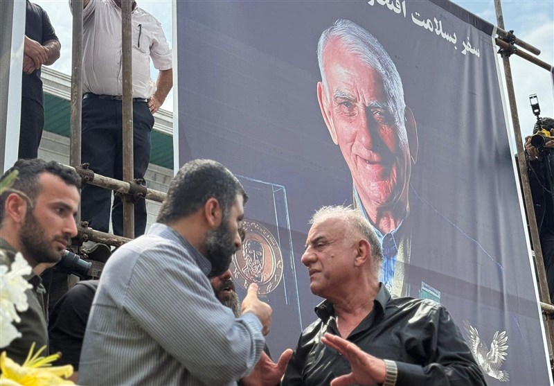 مراسم تشییع پیکر امامعلی حبیبی برگزار شد