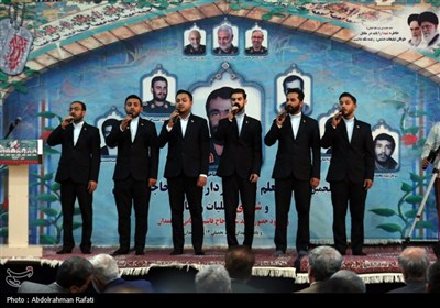 پنجمین یادواره شهدای عملیات رمضان-همدان- عکس استانها تسنیم