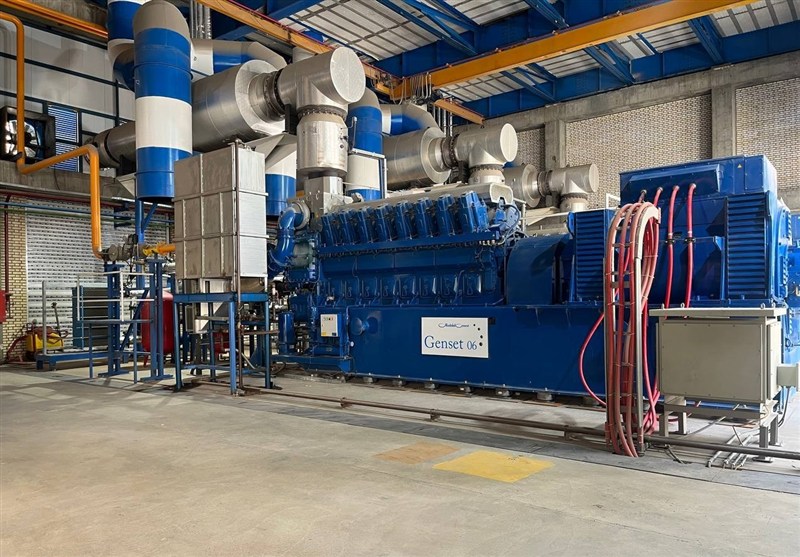 افتتاح نیروگاه 24 مگاواتی کرمانشاه با حضور وزیر کار