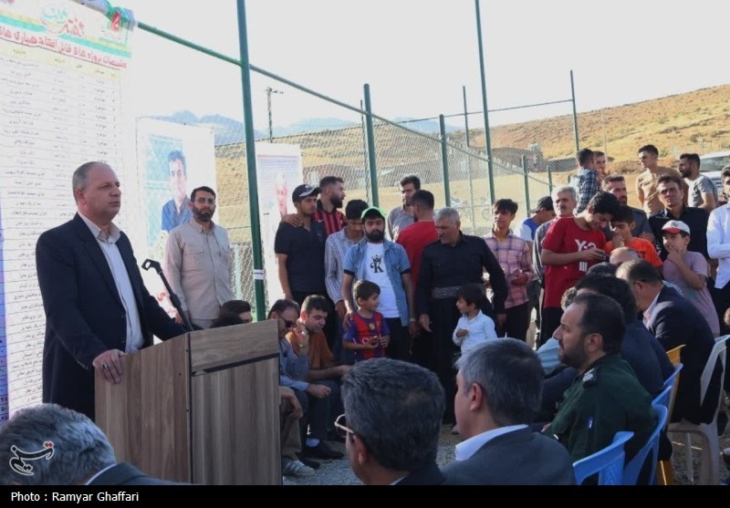افتتاح چمن ورزشی؛ امیدآفرینی در دل روستای قزل بلاغ دیواندره- ...