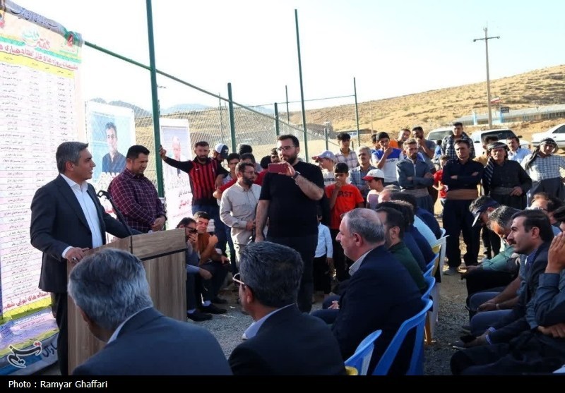 افتتاح چمن ورزشی؛ امیدآفرینی در دل روستای قزل بلاغ دیواندره- ...