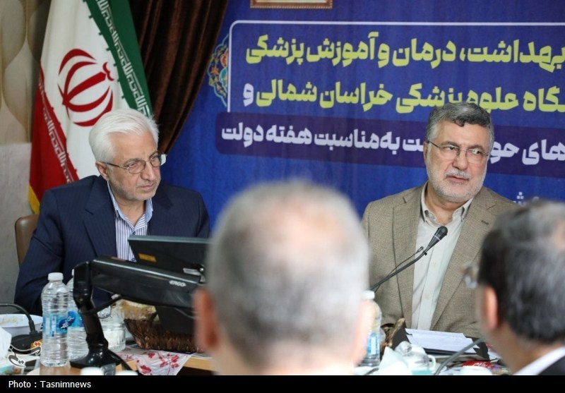 سفر وزیر بهداشت و درمان به خراسان شمالی- عکس صفحه استان تسنیم