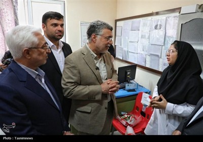 بيمارستان،بهداشت،بازديد،وزير،درمان،اجراي،توسعه،طرح،ظفرقندي،ت ...