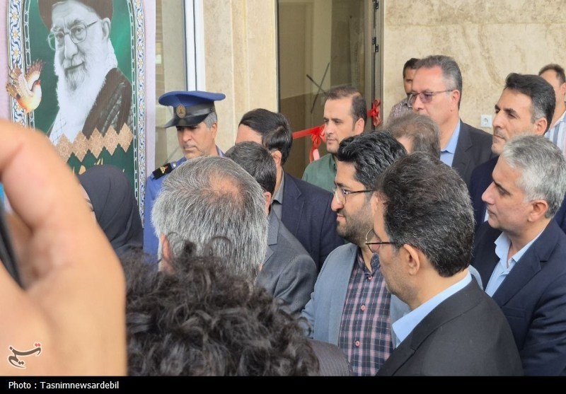 حضور سخنگوی دولت به مناسبت هفته دولت در استان اردبیل- عکس صف ...