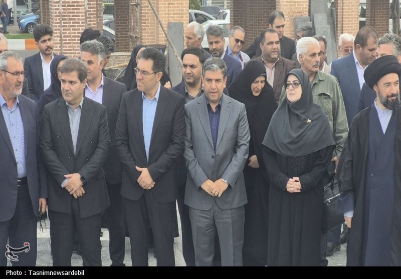 حضور سخنگوی دولت به مناسبت هفته دولت در استان اردبیل- عکس صف ...