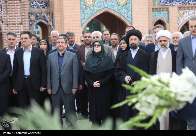 حضور سخنگوی دولت به مناسبت هفته دولت در استان اردبیل- عکس صف ...