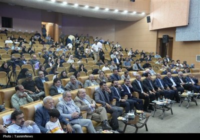 مراسم گرامیداشت روز خبرنگار در کرمانشاه- عکس صفحه استان تسنیم