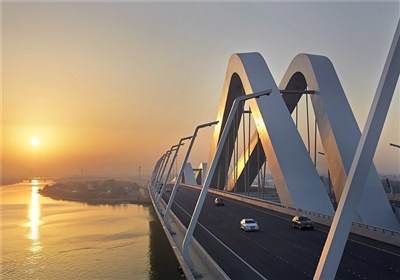 افتتاح،قطعه،بزرگراه،قشم،جزيره،پروژه،ميدان،ريال،توسعه،هاشمي،ا ...