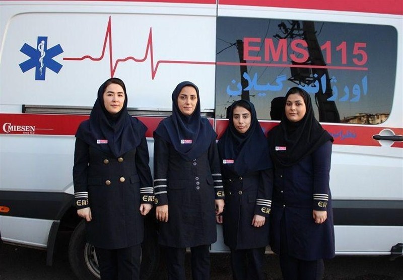 اورژانس،كشور،گيلان،بانوان،استان،سازمان،ميعادفر،آمبولانس،پزشك ...
