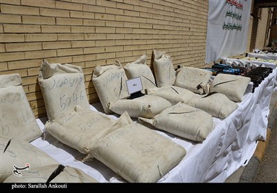 کشف محموله سنگین مواد مخدر توسط پلیس کرمان
