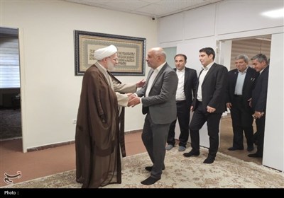 دیدار وزیر کار با نماینده ولی‌فقیه در کردستان