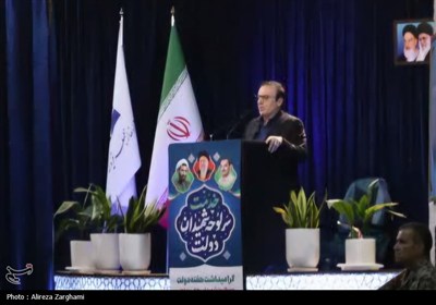 قزوين،استاندار،نوذري،خدمت،استان،ميز،جمعه،شهيد،ادامه،حضور،نما ...