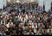 حضور گسترده مردم انقلابی در نماز سیاسی‌ ـ عبادی جمعه اردبیل