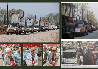 گيلان،رزمندگان،پشتيباني،آماد،دفاع،مقدس،شهيد،خدمت،513،كاروان، ...