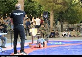 مسابقات کشتی خیابانی جام جهان پهلوان تختی بهاباد