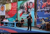 مسابقات کشتی خیابانی جام جهان پهلوان تختی بهاباد