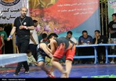 مسابقات کشتی خیابانی جام جهان پهلوان تختی بهاباد