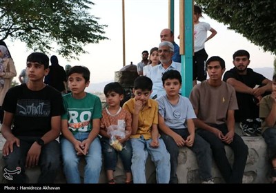 مسابقات کشتی خیابانی جام جهان پهلوان تختی بهاباد
