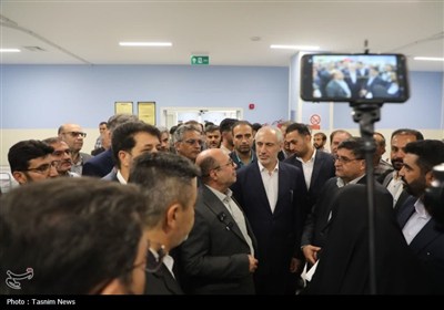 بازدید معاون رئیس جمهور از بخش الحاقی بیمارستان هاجر شهرکرد- ...