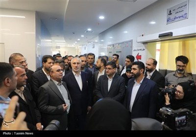 بازدید معاون رئیس جمهور از بخش الحاقی بیمارستان هاجر شهرکرد