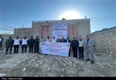 خدمات رایگان دامپزشکی در قالب اردوی جهادی در شهرستان دشتستان 