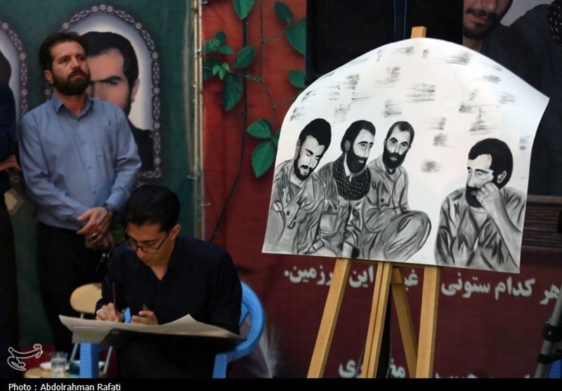 پنجمین یادواره شهدای عملیات رمضان و فرماندهان همدان برگزار شد