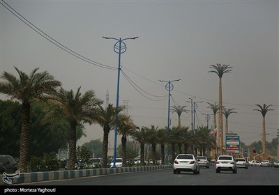 آلودگی هوای اهواز