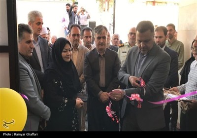 افتتاح کتابخانه روستایی در سراب قامیش سنندج