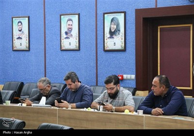 نشست خبری فرمانده سپاه انصار المهدی(عج) استان زنجان