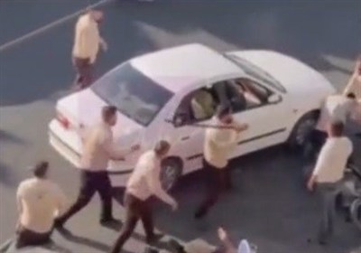 دستفروشان،نزاع،شهرداري،ماموران،برخورد،عمومي،جامعه،قزوين،معضل ...