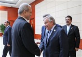 دیدار دبیرکل سازمان ملل متحد با رئیس جمهور