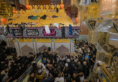 مراسم،عسكري،شهادت،حسن،امام،سامراء،زائران،نيروهاي،حضور