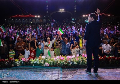 اجتماع لشکریان صاحب الزمان(عج) در مسجد مقدس جمکران