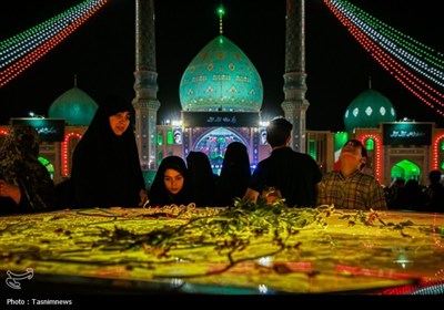 اجتماع لشکریان صاحب الزمان(عج) در مسجد مقدس جمکران
