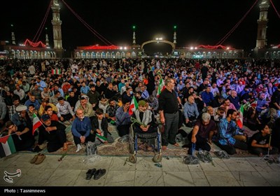 اجتماع لشکریان صاحب الزمان(عج) در مسجد مقدس جمکران