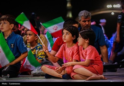 اجتماع لشکریان صاحب الزمان(عج) در مسجد مقدس جمکران