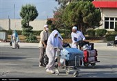 بازگشت اولین گروه از زائران گلستانی از حج عمره