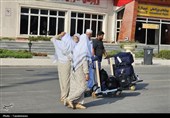 بازگشت اولین گروه از زائران گلستانی از حج عمره
