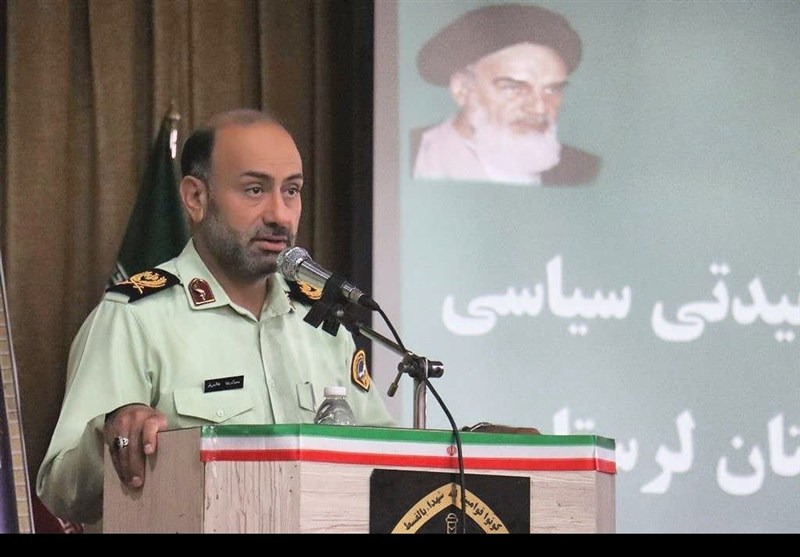 مأموریت‌های پلیس لرستان با غیرت انقلابی انجام می‌شو‌د