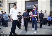 استقبال از کاپیتان تیم ملی نوجوانان والیبال در کرمانشاه