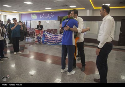 استقبال از کاپیتان تیم ملی نوجوانان والیبال در کرمانشاه
