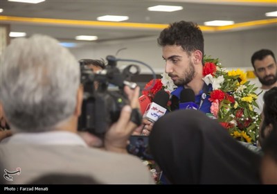 استقبال از کاپیتان تیم ملی نوجوانان والیبال در کرمانشاه