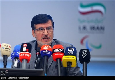 نشست خبری رئیس کمیته ملی پارالمپیک- عکس خبری تسنیم