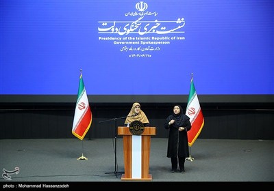 نشست خبری سخنگوی دولت