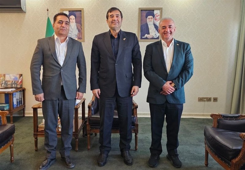 دیدار نصیرینژاد و خسرویار با وزیر ورزش و جوانان