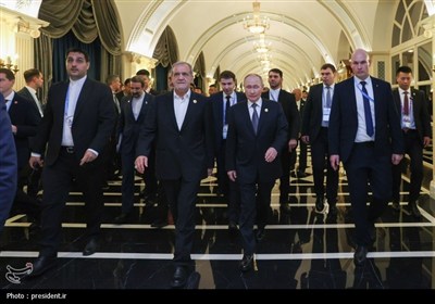 دیدار روسای جمهور ایران و روسیه