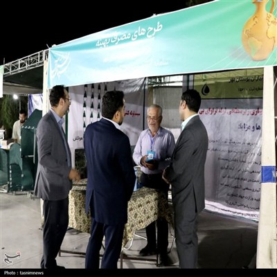 برپایی نمایشگاه طرح‌های برتر مدیریت مصرف آب در یزد